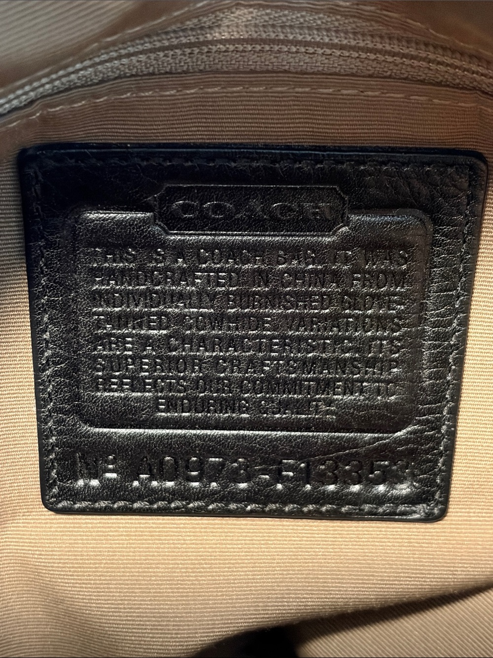 Vintage Coach Bleeker Bucket Duffle Bag - Picture 11 of 14